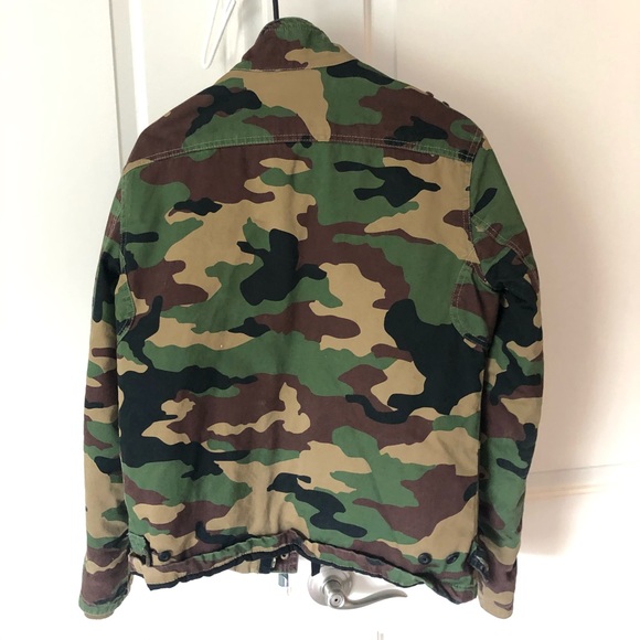 All-Son🧥 Woodland Camo Jacket - Picture 2 of 7